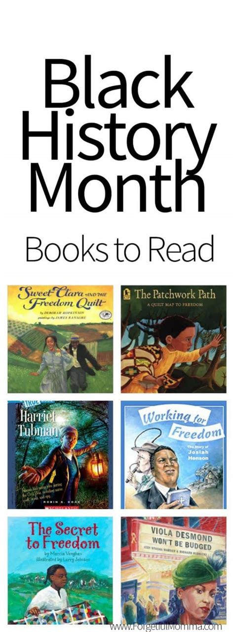 Black History Month Books To Read Forgetful Momma