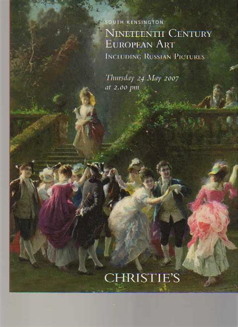 Christies 2007 19th Century European Art Inc Russian Paintings By