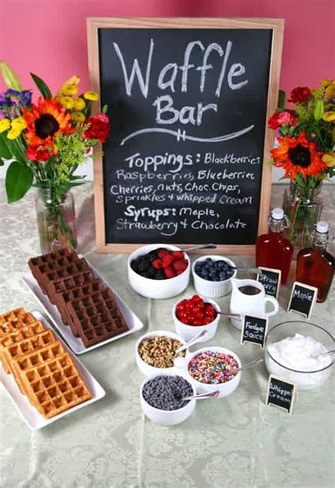 Cake Mix Waffles Plus Party Planning Tips Mom Loves Baking