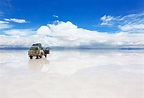 Der Salar de Uyuni in Bolivien - die weltweit größte Salzwüste