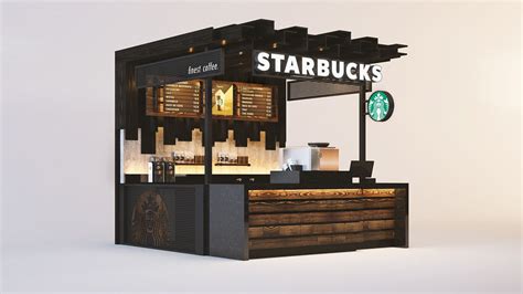 Starbucks On Behance Coffee Shop Design Cafe Interior Design Kiosk