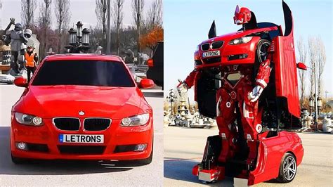 This Bmw Car Transform Into A Real Life Transformer Video Yardhype