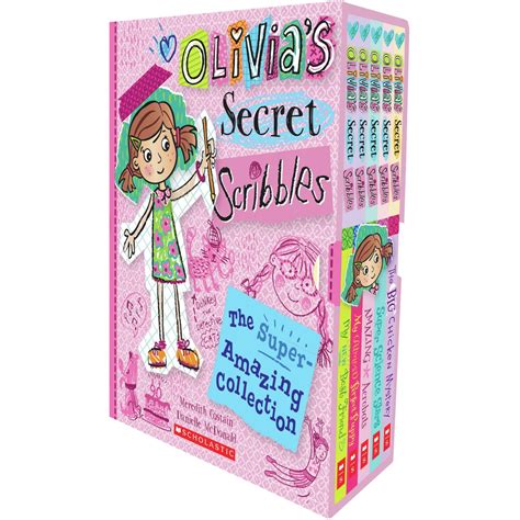 Olivias Secret Scribbles The Super Amazing Collection Box Set Big W