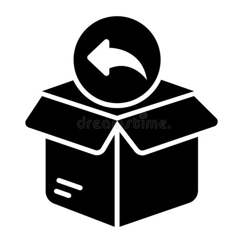 Package Return Vector Icon In Modern And Trendy Style Stock Vector