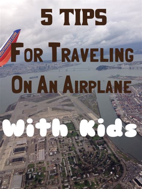 5 Tips For Traveling On An Airplane With Kids