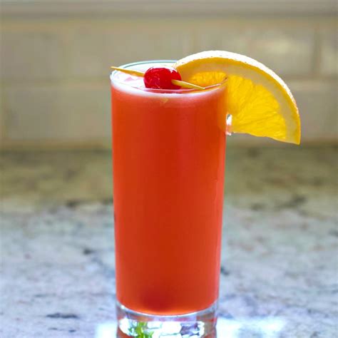 This is a daiquiri recipe i invented, drawing upon the grand tradition of the drink and updating it with current ingredients and the flavours. Malibu Sunset Cocktail Mixed Drink Recipe - Homemade Food ...