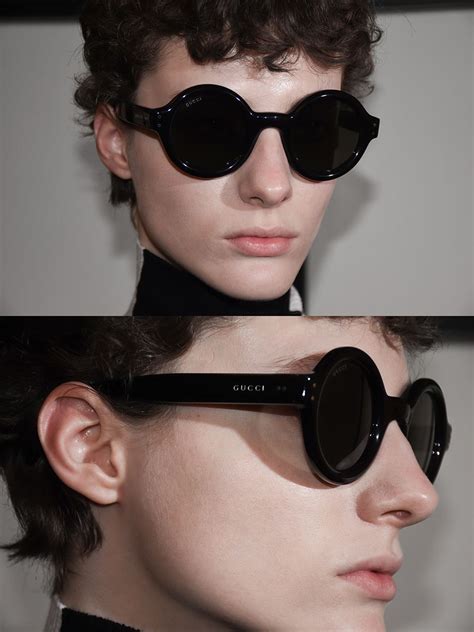 Gucci Eyewear Gg0871s3 Round Frame Sunglasses Farfetch