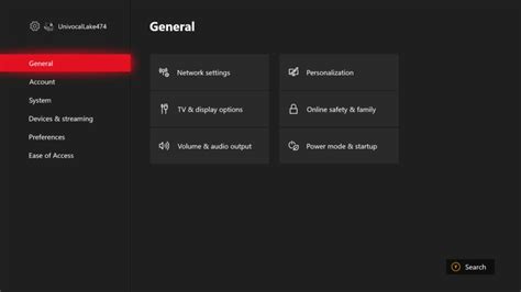 One S Going Back To An Xbox One Settings Menu After Update