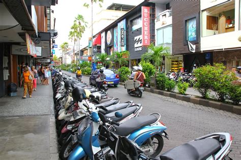 Walking in kuta, bali beautiful road leads to pantai kuta beach. 10 Best Shopping Streets in Bali - Bali's Great Walking Streets