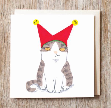 Great savings free delivery / collection on many items. Christmas Cards Packs Cats In Hats Assortment Sets By Jo ...