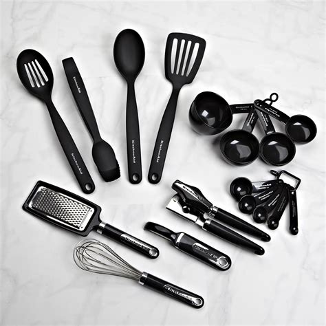 kitchenaid cooks series culinary gadget and tool set silicone kitchen utensils cooking utensils