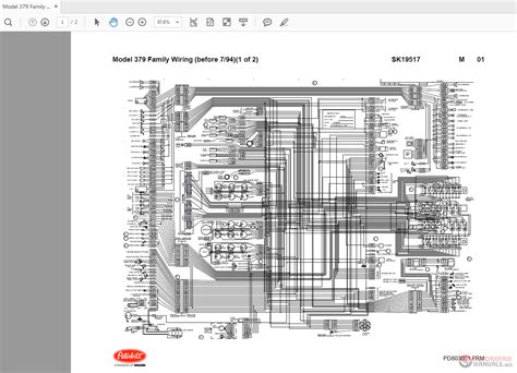 View and download fender highway one telecaster wiring diagram online. Peterbilt 379 SK19517 Family Wiring Diagrams | Auto Repair Manual Forum - Heavy Equipment Forums ...