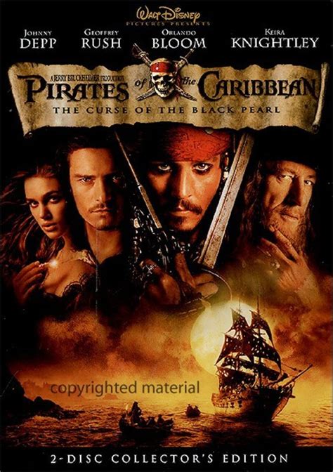Pirates Of The Caribbean The Curse Of The Black Pearl Dvd Dvd Empire