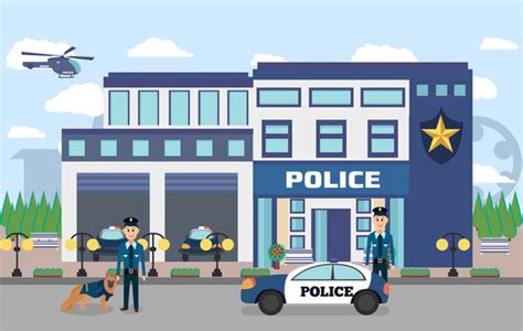 2430 Best Cartoon Police Station Images Stock Photos And Vectors