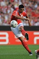 Oscar Cardozo in SL Benfica v FC Twente - UEFA Champions League Play ...