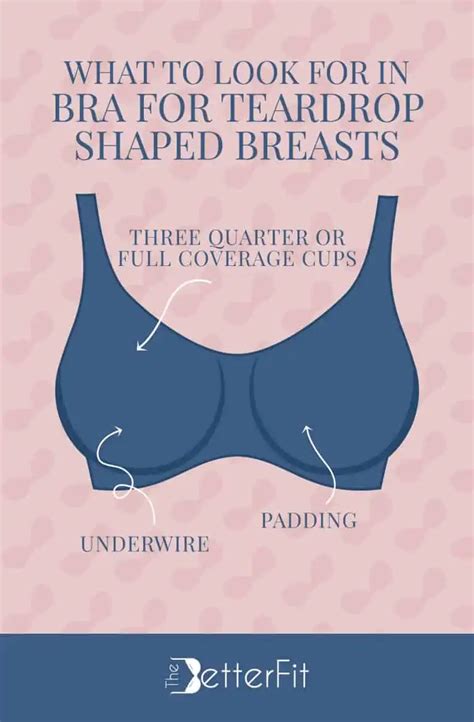 Best Bra For Teardrop Shape Breasts 2024 Review Thebetterfit