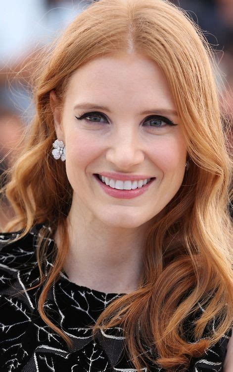 Jessica Chastain Red Hair Pale Skin Long Red Hair Bold And The
