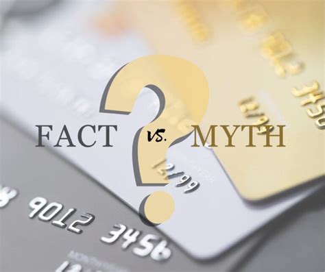 Dont Fall To Credit Card Myths Informative Ideas 2023