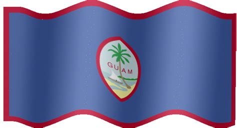 Animated Guam Flag Country Flag Of  Clif Art