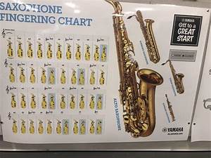 Finger Chart At My School Labeled The Baritone Sax As A Soprano R