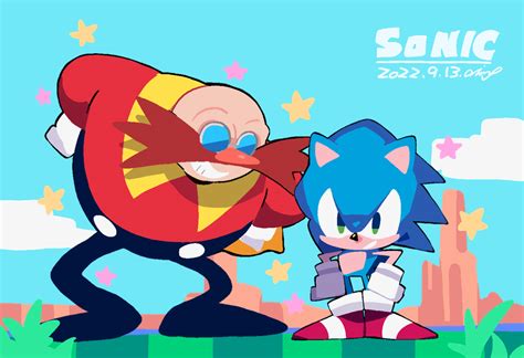 Sonic And Eggman Sonic The Hedgehog Fan Art 44597539 Fanpop