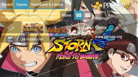 Game Ppsspp Boruto Next Generations Jenderal Blogger