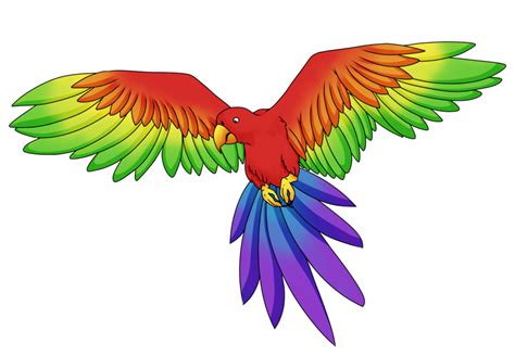 Parrot clipart colorful parrot, Parrot colorful parrot ...