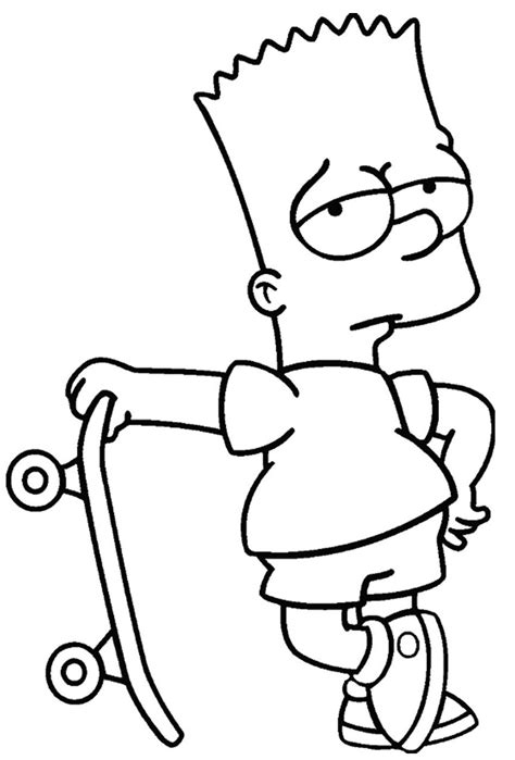 Dibujos De Los Simpsons Para Colorear Imagui