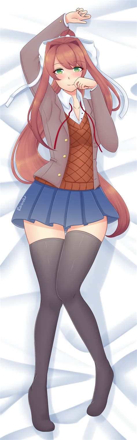 I Made A Monika Wallpaper Feel Free To Use It For Yourself Sorry If