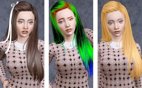 The Flip Hairstyle Butterflysims 99 Retextured By Beaverhausen For