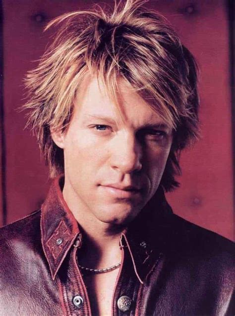 Jon Bon Jovi Rock Star Hairstyles Cool Mens Hair