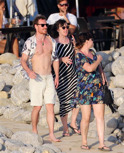 Alicia Vikander And Michael Fassbender Enjoy Beach Party Ahead Of