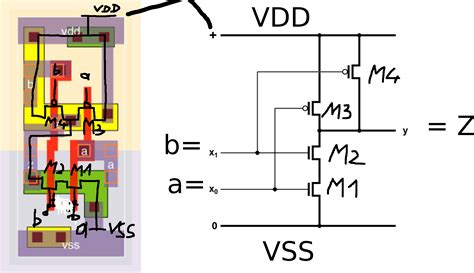 Mosfet Cmos Nand Image Electrical Engineering Stack Exchange