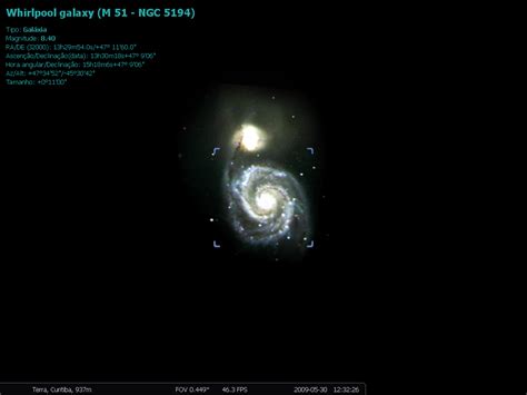 Astronomia E Energia Solar Whirlpool Galaxy M51 Ngc 5194