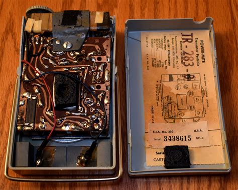 Vintage Trav Ler Power Mite Transistor Radio Chassis View Flickr