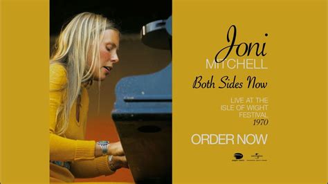 Review Joni Mitchell Both Sides Now Live At The Isle Of Wight 1970