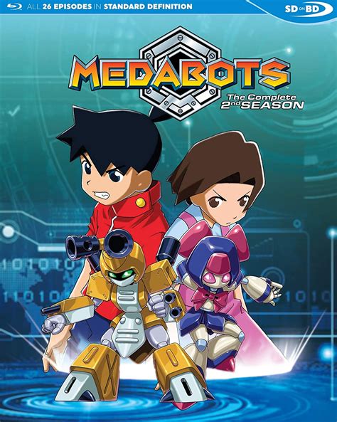 Medabots Season 2 English Dubbed Sdbd Blu Ray Uk Dvd