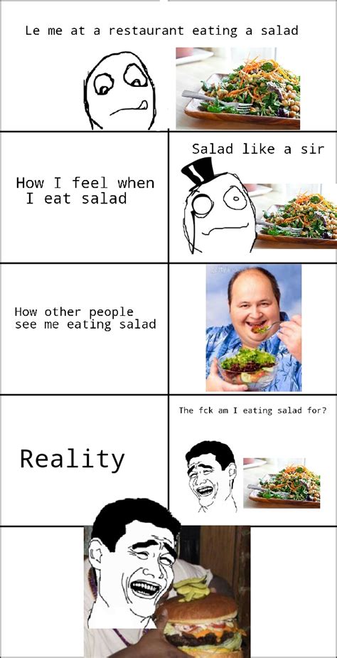 Salad Meme Subido Por Ragestones Memedroid