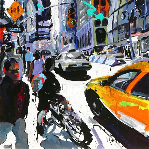 Urban Art Painting Expressionist Urban Landscape Painting Flickr