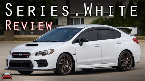 Subaru Wrx Sti Series White Review Only Ever Made Youtube