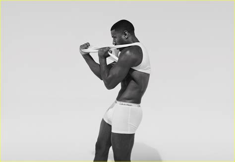 Michael B Jordan Strips To His Underwear For Hot Calvin Klein Campaign Photo