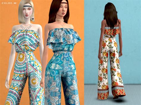 Sims 4 Cc Custom Content Clothing Chloemmms Chloem Boho Style