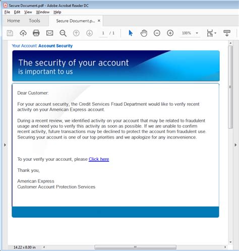 American Express Phishing Campaign Making Rounds Sonicwall