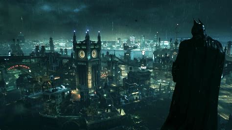 Batman Arkham Knight Looking Over Gotham Rdivinegamingphotos