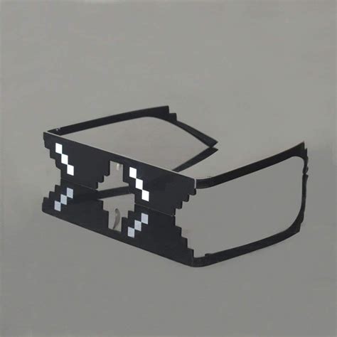 Thug Life Glasses Deal With It Sunglasses Mlg Eyewear Unisex Meme Cool 8 Bit Ebay