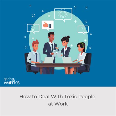 Working With Toxic People Signs Types How To Deal With Toxic Coworkers Springworks Blog