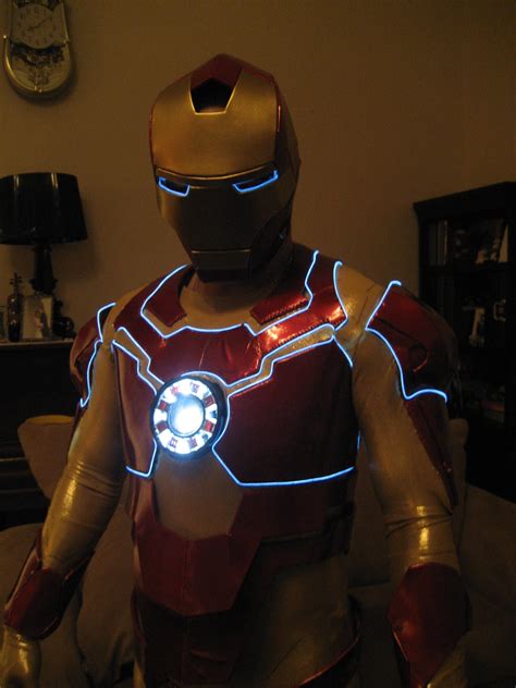 How To Make An Ironman Costume Using The Vinyl And Foam Method