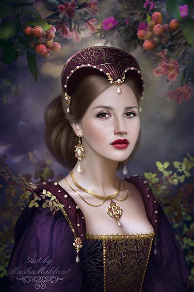 anne boleyn by mashamaklaut fantasy art women art girl anne boleyn
