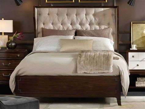 Hooker Furniture Palisade Upholstered Panel Bed Bedroom Set