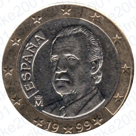 Spagna 1 euro 1999 FDC